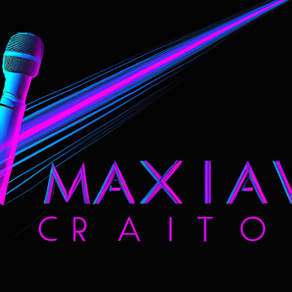 Sonido Claro logotipo micrófono minimalista